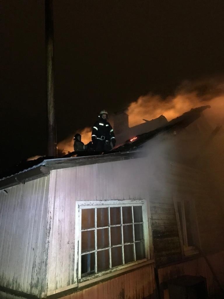 Пожарно-спасательное подразделение привлекалось для ликвидации пожара в Сегежском районе.